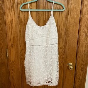 Abercrombie White Lace Dress